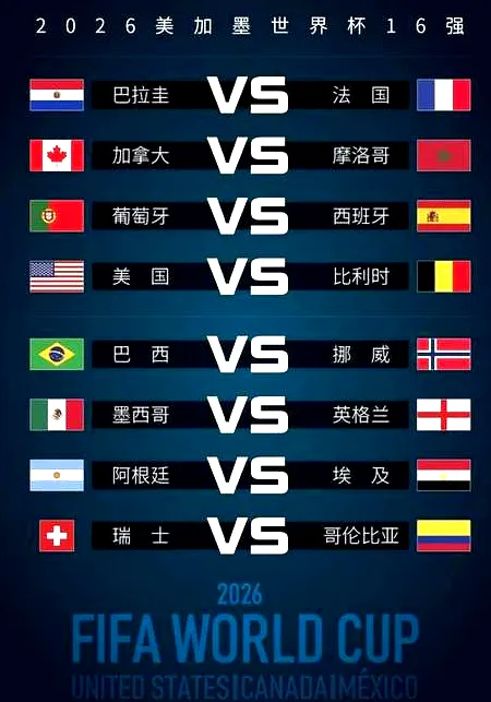 # 世界杯十六强焦点战：墨西哥与英格兰谁能突围？